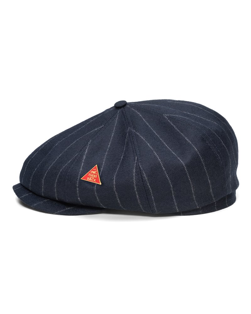 Dark navy pinstripe